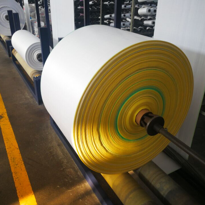 Factory Price PP Plastic Woven Sack Rolls for Chemical Feed Corn Sugar Rice Packing